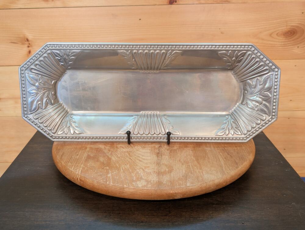 Lenox Butler's Pantry Aluminum Bread Tray 17" - Hollowware Vintage USA